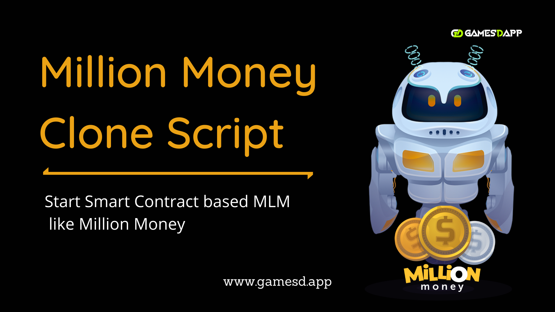 Million Money Clone Script - To Start Smart Contract Based MLM Like Million Money