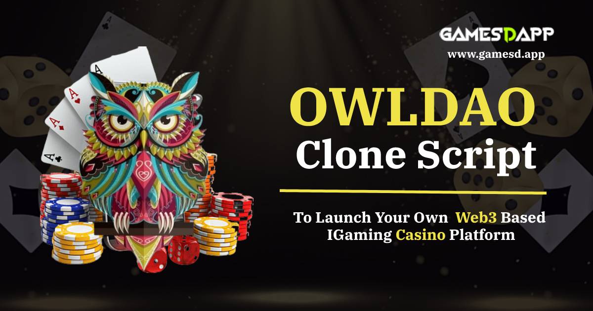 White Label OwlDAO Clone Script To Launch Your Own Web3 Based Casino Game Platform