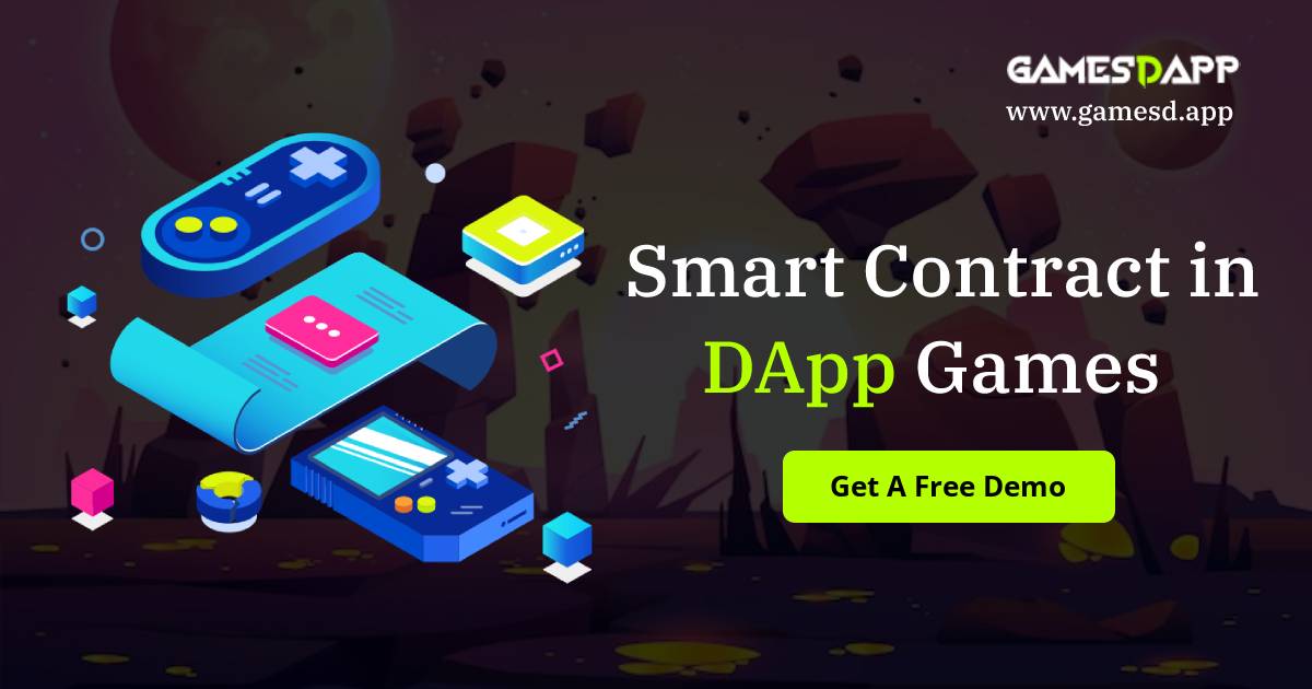 What is a smart contract and How it's used in DApp Games?