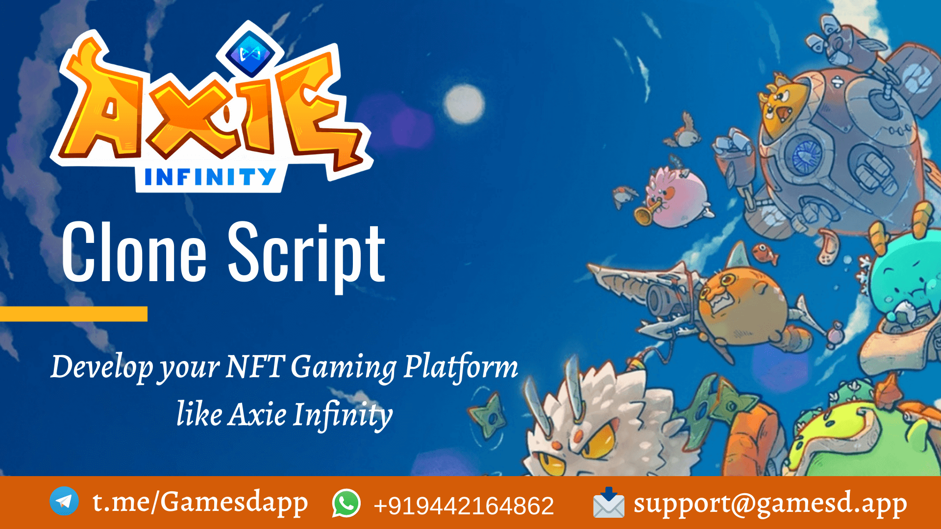 Axie Infinity Clone Script - To Build NFT Game like Axie Infinity