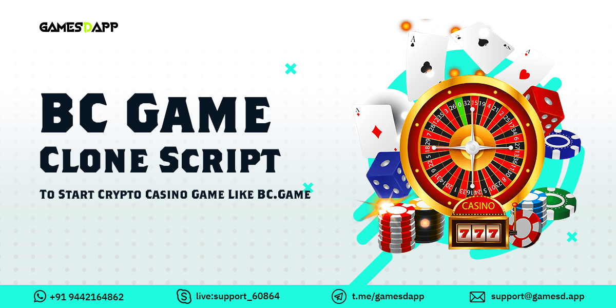 BC.Game Clone Development -  To Build Crypto Casino Game Like BC Game Now