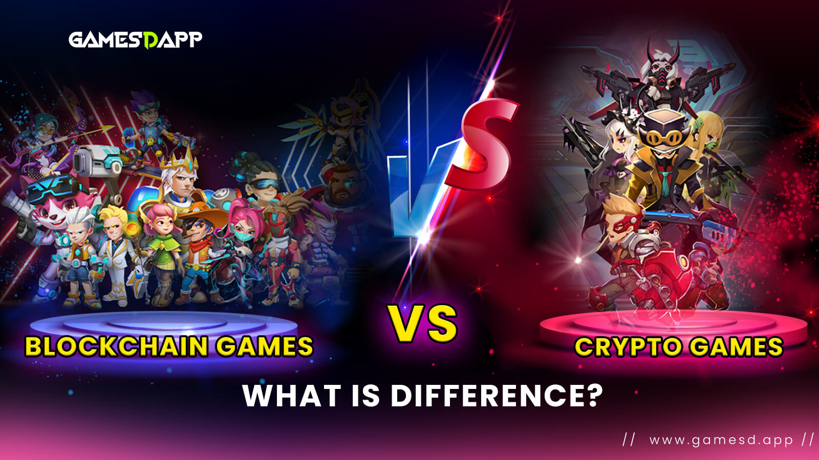 Guide The Difference Between Blockchain Games and Crypto Games.