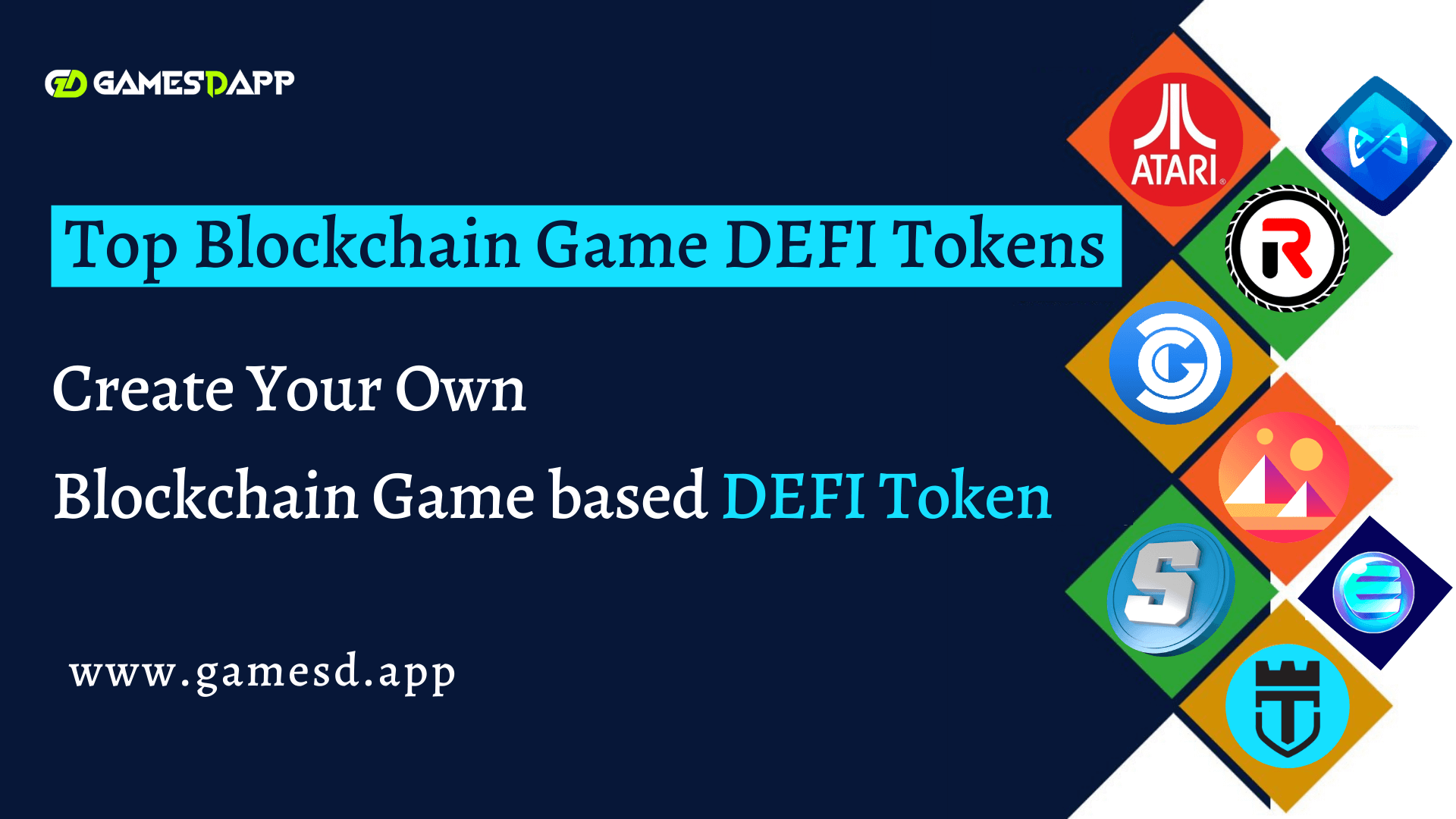 Top Blockchain Game DEFI Tokens - Create Your Own Favorite Blockchain Game based DEFI Token