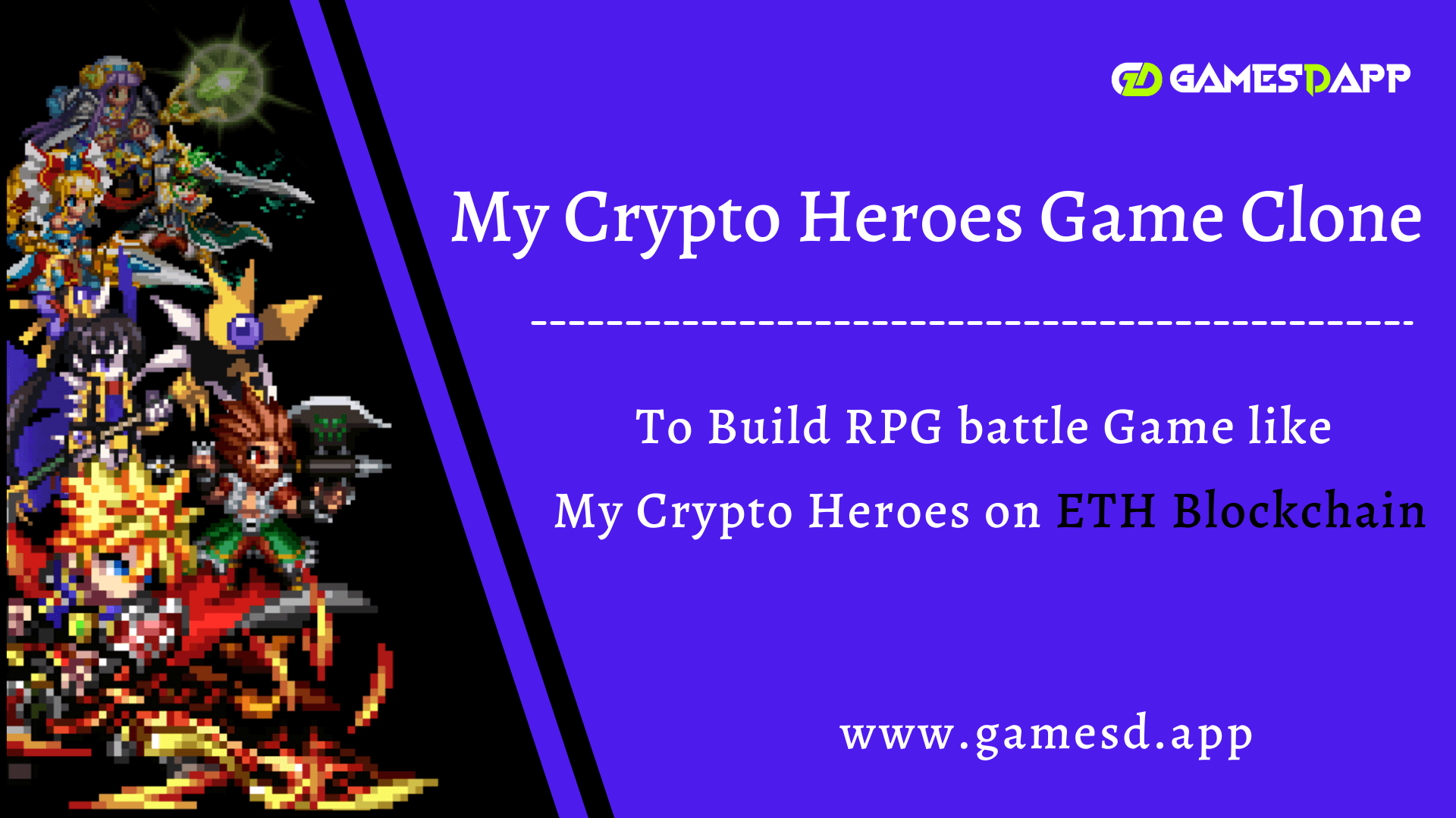 My Crypto Heroes Clone - To Build RPG battle Game like My Crypto Heroes on Ethereum Blockchain
