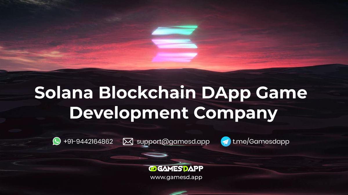 Solana Blockchain Game Development Company - Let's Build A Decentralized Game Using Solana Blockchain Network