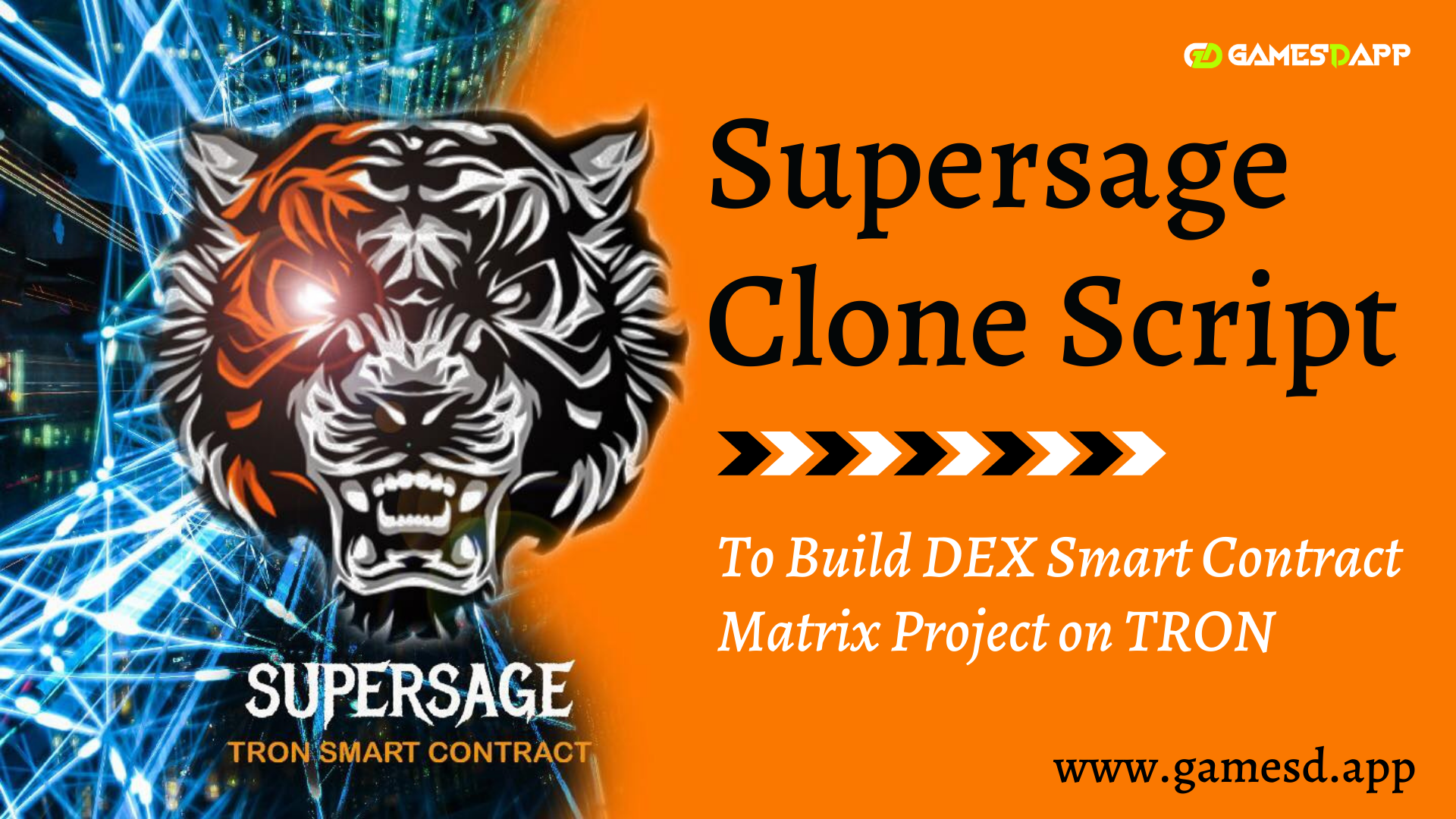 Supersage Clone Script - To Start 100% DEX Smart Contract Matrix Project on TRON Blockchain