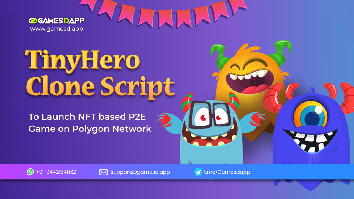TinyHero Clone Script To Launch P2E NFT Game on Polygon Network