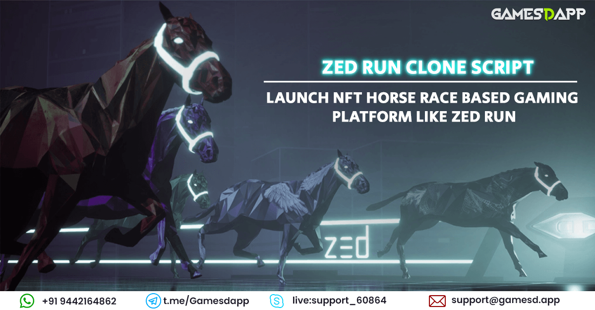 Zed Run Clone Script | Build Virtual Horse Racing Game Like Zed Run